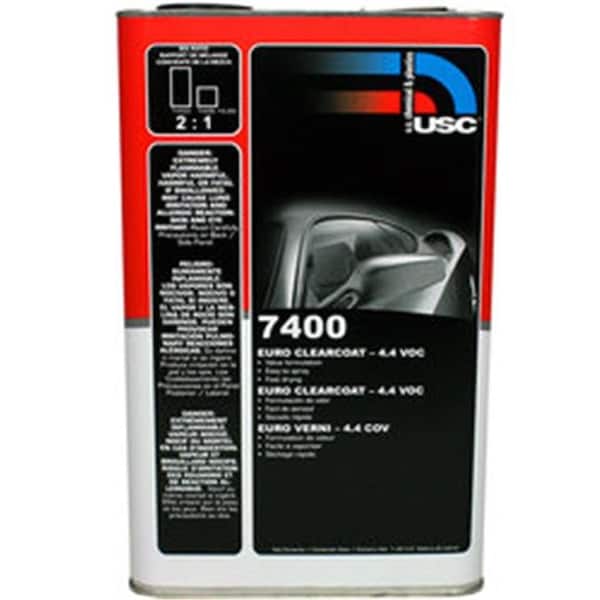 U.S. Chemical & Plastics U. S. Chemical & Plastics USC-7425-25 4.4 VOC Slow Activator Euro Clearcoat USC-7425-25 - main